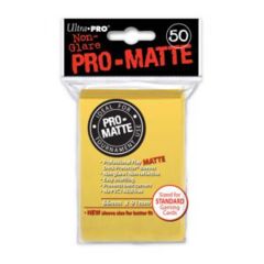 Ultra Pro Standard Pro-Matte Sleeves Yellow (60ct)